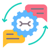 Language selection menu icon